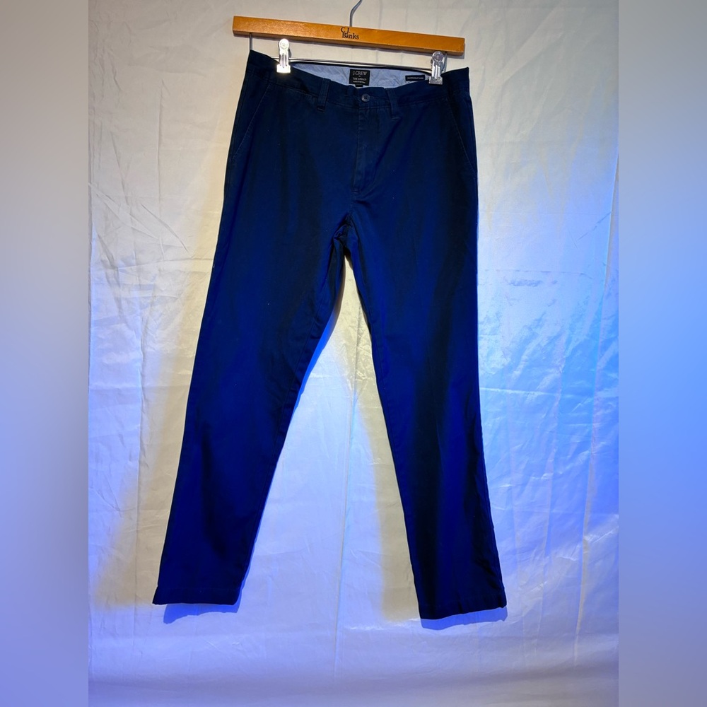 J. Crew Men's Navy Chinos “The Driggs”30x30